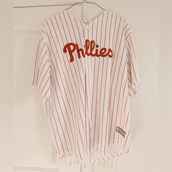 Majestic Other - Majestic, Men’s Phillies Button Up Shirt